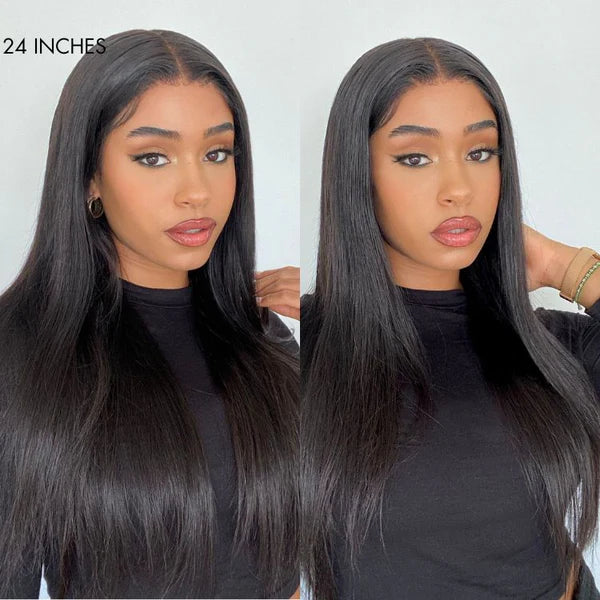 Luvme Hair PartingMax Glueless Wig Ready to Go Silky Straight 7x6 Closure HD Lace Pre Plucked & Bleached Breathable Cap