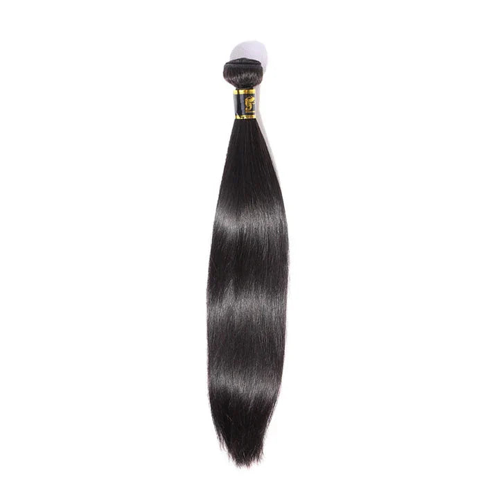 Straight Human Hair Bundle Unprocessed Virgin Human Hair 1pc Bundle Deal - Velura